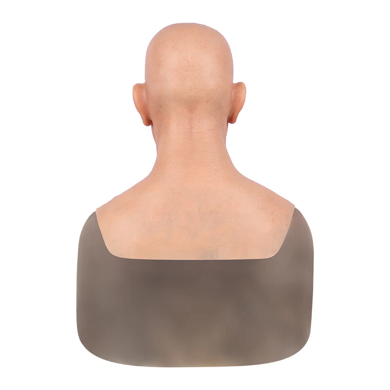 Realistic Silicone Male Mask Full Mask Disguise For Crossdresser Cosplay - Bild 4 von 4