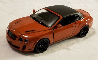 Kinsmart - 1:38 Scale 2010 Bentley Continental Supersports Orange (BBKT5353DO)