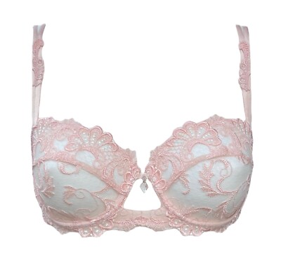 Lise Charmel BH mit Bügel Dressing Floral rose 70C 80C Swarovski NEU mit Etikett