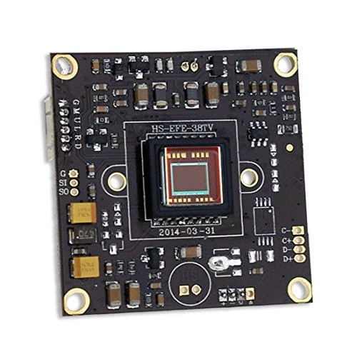 1/3" 700TVL CCD IR Color CCTV Camera Board PCB mainboard Analog with 3.7mm lens - Image 4 of 4