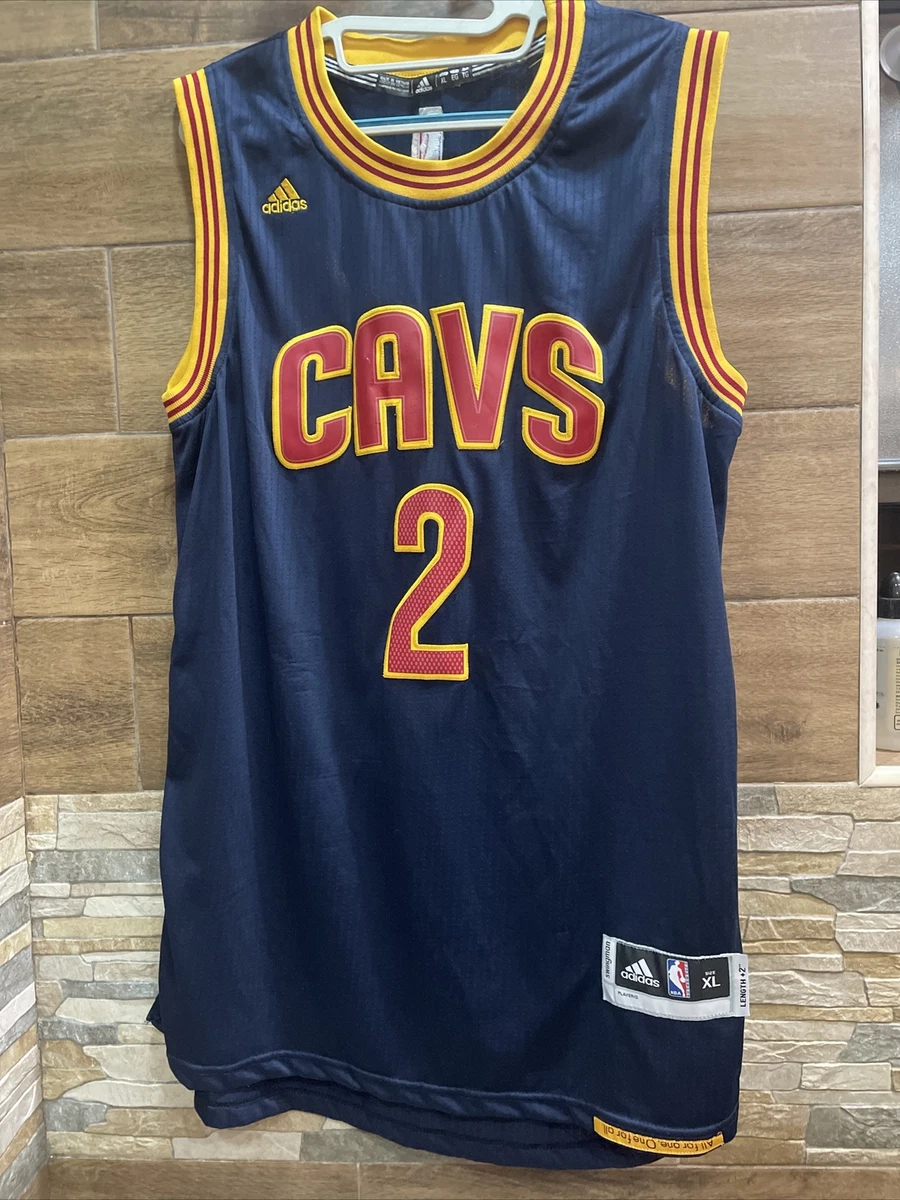 Adidas NBA Cleveland Cavs Basketball Jersey Kyrie Irving #2 All For One  Youth L