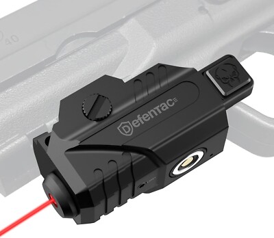 Laser Sight, Magnetic Rechargeable Red Beam for Compact Guns w/Rail, Fits Taurus