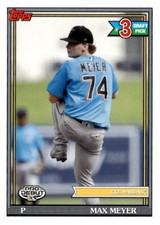 2021 Topps Pro Debut #PD-152 Max Meyer Marlins