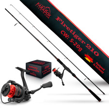 Paradox Fishing Spinnrute mit Rolle 210 240 2...