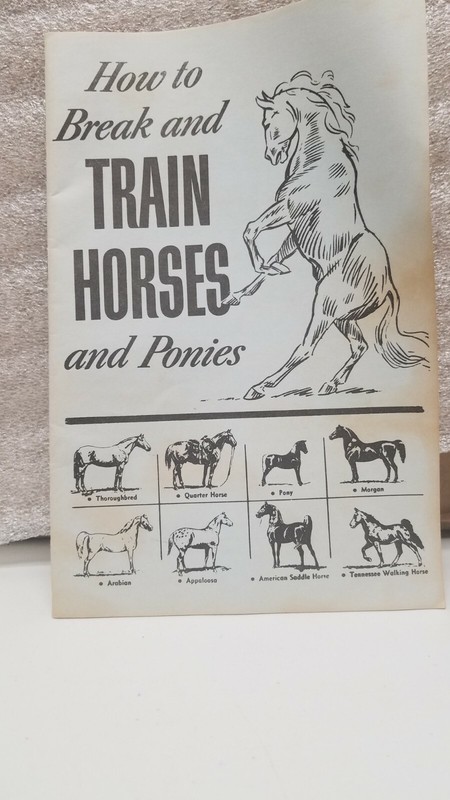 Vintage Prof. Berry School of Horsemanship Correspondence