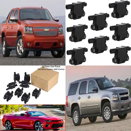 8PC Bobina Encendido Para 2007-2013 Avalanche Tahoe Corvette GMC Sierra D510C