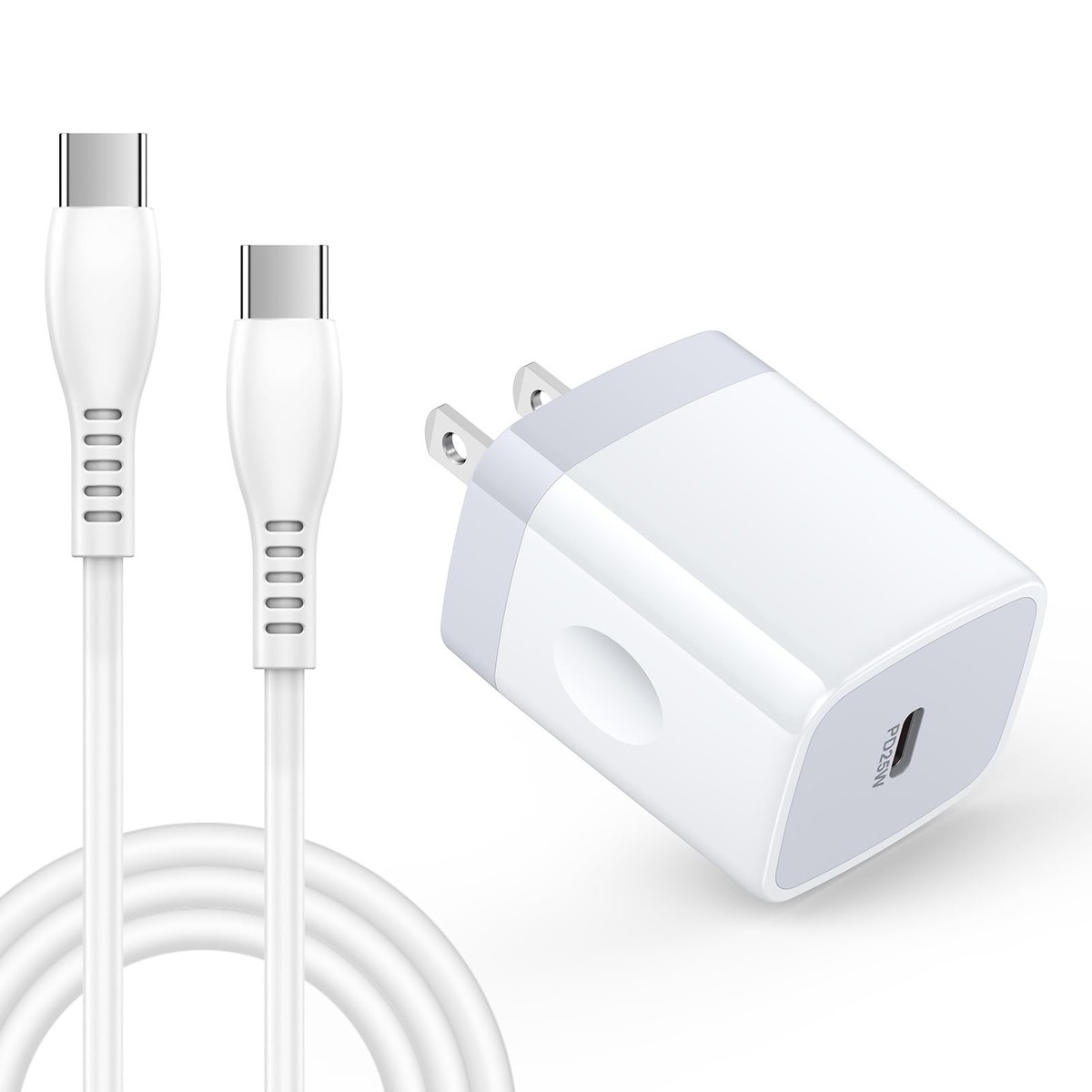 25W Fast Phone Charger for Samsung Galaxy S24 S23 S22 S21 S20 S10