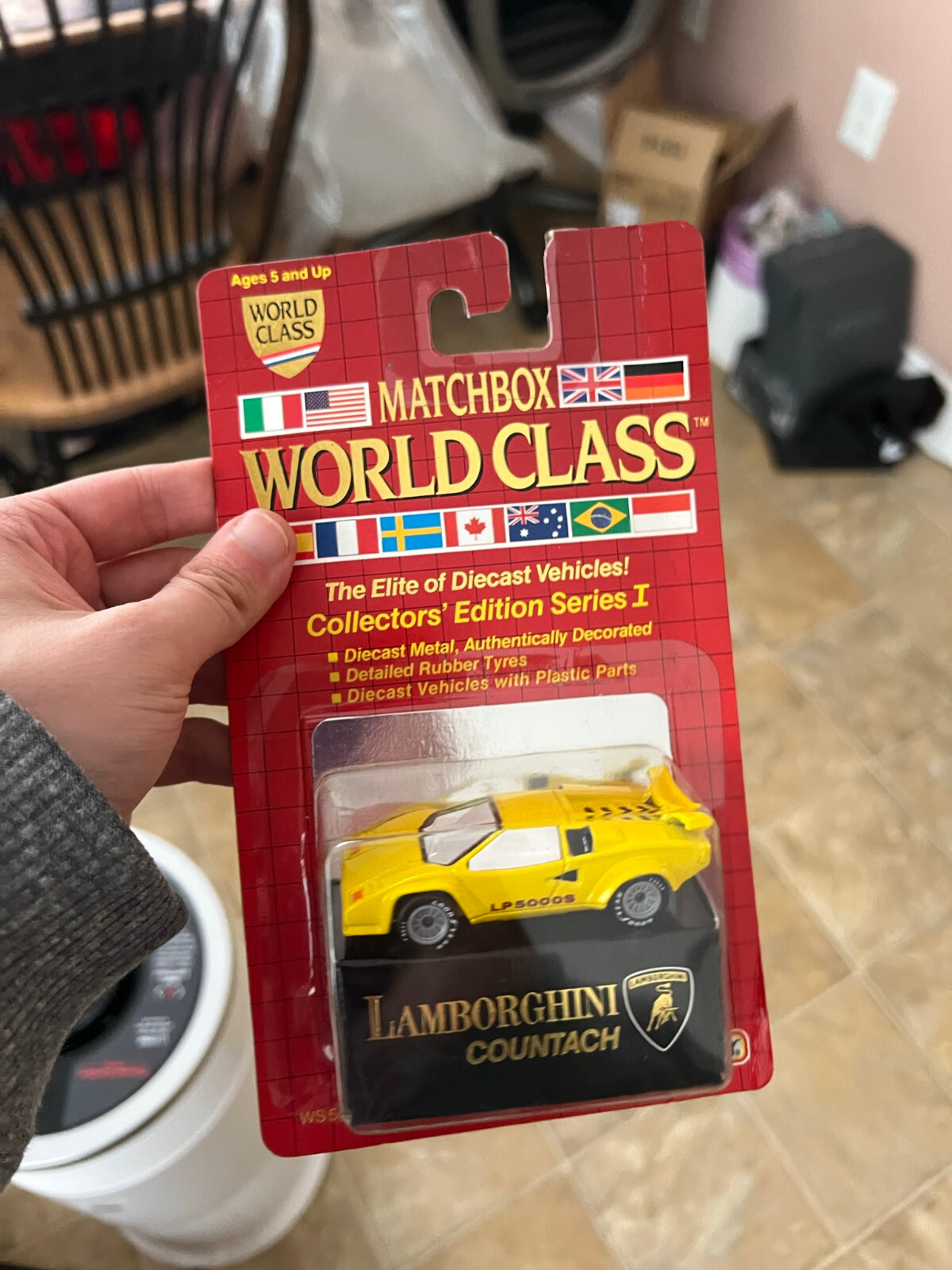 matchbox world class collectors edition series 1 countach