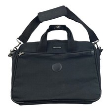 Samsonite Laptop Messenger Style Bag Black Canvas Briefacse