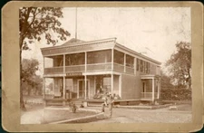 GA183 1901 Original Photo ER HANKS Ashfield MA Historic Building General Store