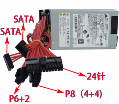 DELTA R47M41K39 12V T39 FLEX ITX Computer Server 400W 1U Switch Power