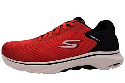 Skechers Go Walk Rot 216636 RDBK Herren Schuhe Sneaker
