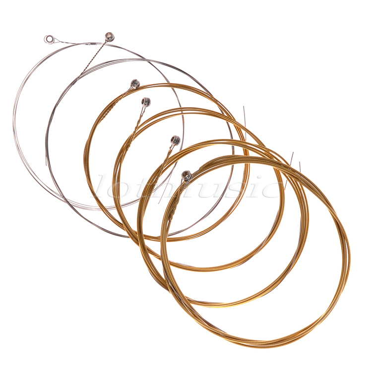 5 Sets of 6 Strings 010047" Light For Yamaha Acoustic Guitar Parts