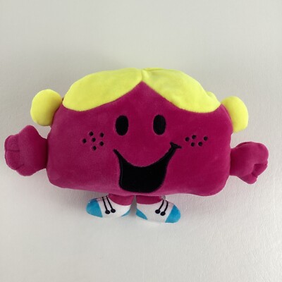 Mr Men Little Miss Memes Chatterbox 7'' Plush Stuffed Animal Toy Doll Sanrio