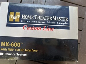 Home Theater Master MX-600 RF remote system with MRF-100 RF interface
