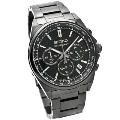 SEIKO SELECTION SBTR037 Chronograph Stainless Steel Quartz Watch 