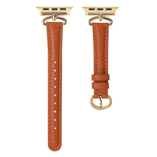 For Apple Watch Ultra 9/8/7/SE Leather Watch Band Strap 49/45/44/42/41/40/38 mm - Picture 10 of 19