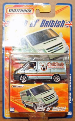 Matchbox Ford Transit Sheffefords Best of British neuwertig perfekte Box & Van