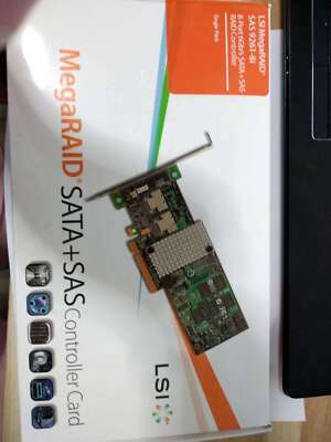1pc new LSI MegaRAID SAS SATA 9261-8I RAID5 Array Card OEMs   #WD10
