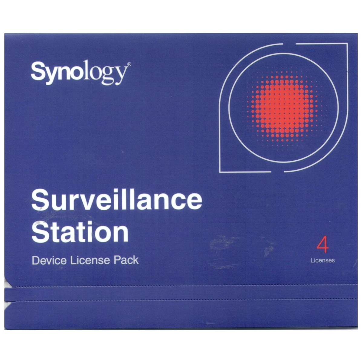 Buy the Synology Surveillance Device License Pack, 4 License, Surveillance  ( DEVICE LICENSE (X 4) ) online 