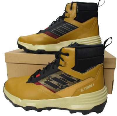 Adidas Terrex Unity Hiker Tan/Brown Waterproof Boots  Mens Sz 9.5 Womens Sz 10.5