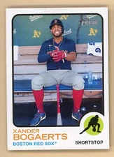 Xander Bogaerts - 2022 Topps Heritage High Number - Image Variation #173