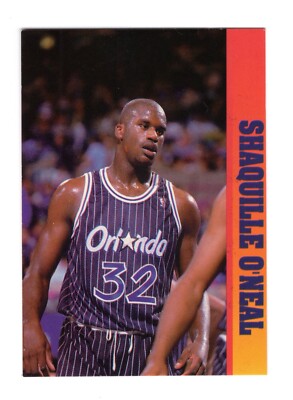 gap COLLECTIONS 1993AW 東京 ニューヨーク 1993 BALLSTREET NEWS SHAQUILLE O'NEAL PROMO CARD **NM-MT** (RARE