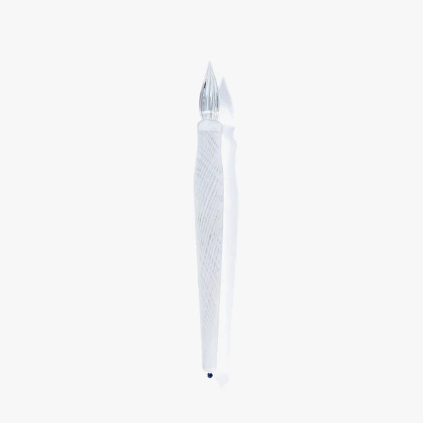 Kakimori Glass Pen Clear Color Medium Point Shoko Yamazaki