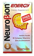 NeuroBion Energy 60 CAPSULES VITAMINA B1 B2 B6 B12 Zinc & Chromium exp / 2027