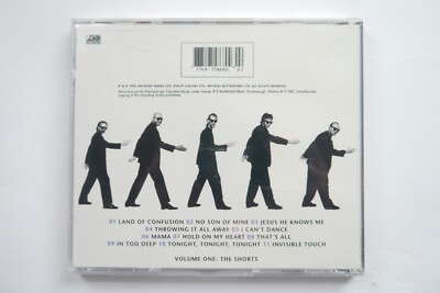 1.34) Genesis - Live: The Way We Walk, Volume One: The Shorts. CD