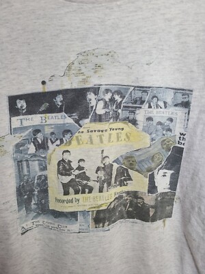 Vintage 90s The Beatles Anthology 1 Rock Band 1995 Album T