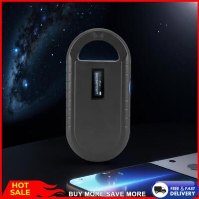 Pet Microchip Scanner Handheld Animal Tag Scanner 134.2kHz 125kHz Pet ID Reader
