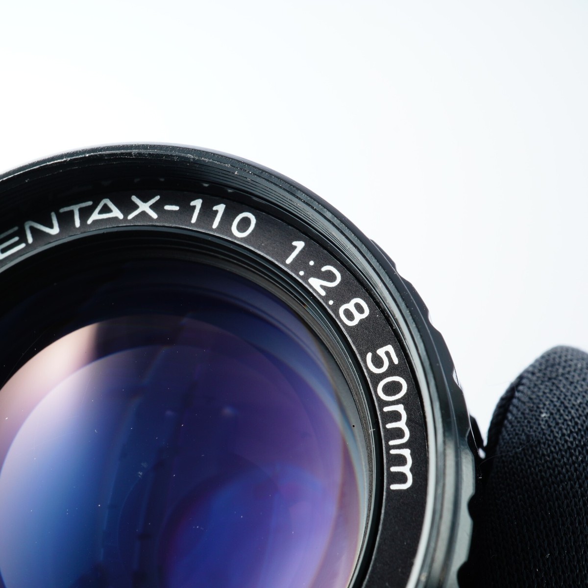EX+++++ PENTAX 110 50mm F/2.8 MF Prime Lens For Auto 110 w/Filter