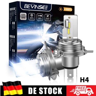 2x H4 HS1 HB2 Scheinwerfer Birnen für Yamaha XJ 550 600 900F 900S 