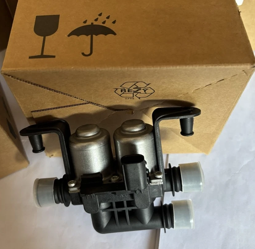 64116910544 para BMW E53 E70 E71 X5 X6 2003-17 Válvula de control de calefacción de agua Foto 3 de 4