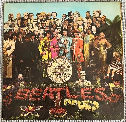 The Beatles Sgt Pepper’s 1st UK Stereo 1967 YEX 637-1 +Insert