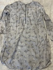 NEW Gray Pakistani Desi Kameez size L
