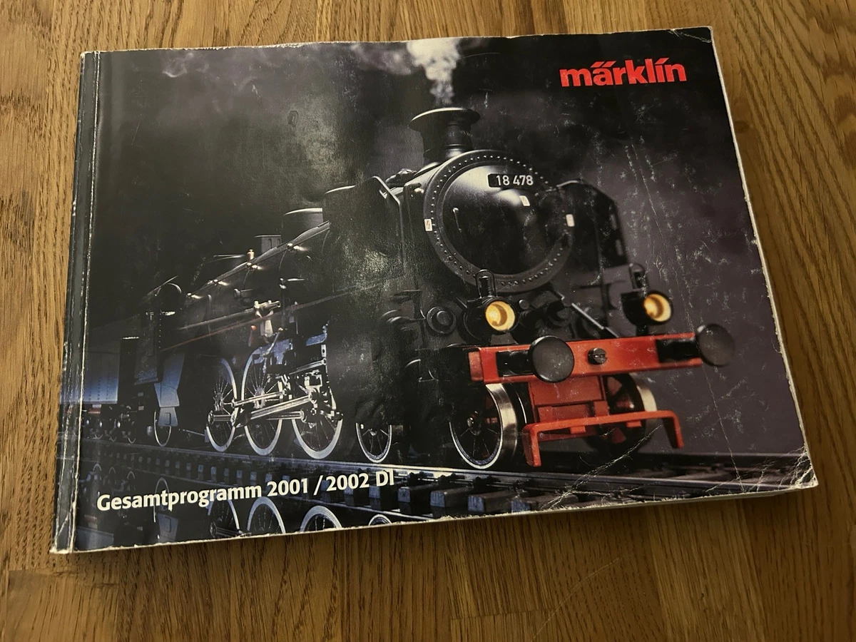 Märklin Katalog Gesamtprogramm 2001/2002 DI