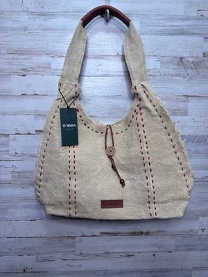 Myra Bag Desert Loom Shoulder Bag in Harvest Yellow S-13267