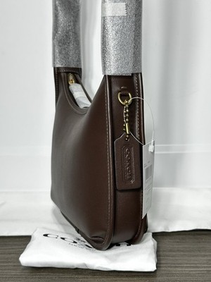 Coach Curve Zip Bag in Maple Glovetanned Leather CAF11 NWT | eBay