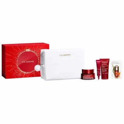 Clarins Super Restorative Day Cream All Skin Types 50Ml Set 5 Pieces - Bild 1 von 4