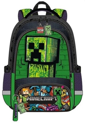 Minecraft Rucksack Schulrucksack Tasche Schultasche Maße: 42 x 30 x 17 cm