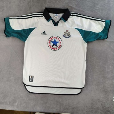 Newcastle United 1999-2000 Adidas away football jersey shirt size XL
