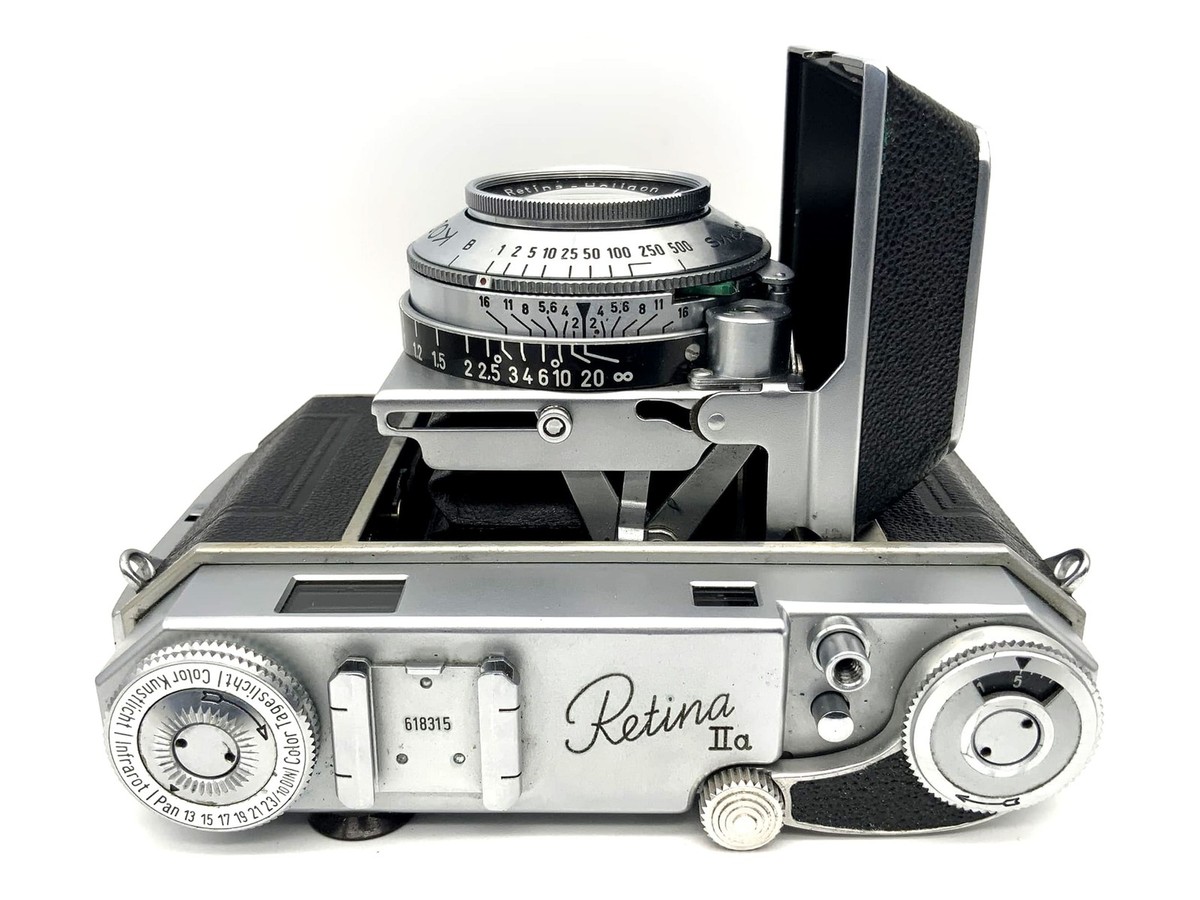 Kodak Retina IIa Folding Camera With Heligon 1:2 50Mm 2A
