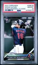 2023 TOPPS NOW WORLD BASEBALL CLASSIC #WBC26 SHOHEI OHTANI PSA 10