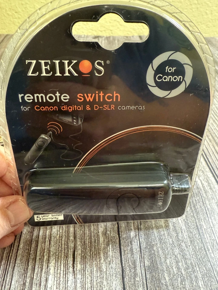 ZEIKOS Remote Switch for Canon Digital or D SLR Cameras NIB - Image 4 of 4