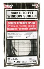 Prime-Line 0.14 in.   D X 300 in.   L Screen Spline