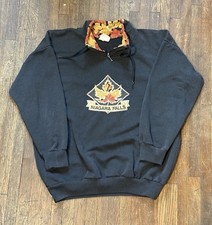 Vintage Niagara Falls Embroidered Zip Sweatshirt. Made In Canada. Size Medium