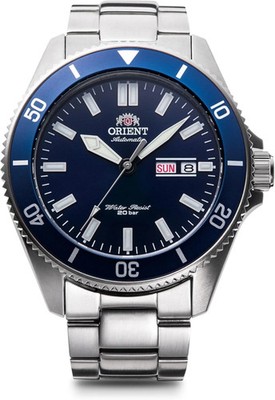 Orient Mako Automatic Diving Watch, Men's Navy, RN-AA0007L, with Japanese M