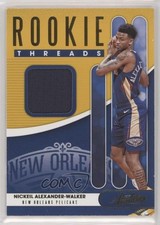 2019-20 Absolute Memorabilia Rookie Threads Level 1 Nickeil Alexander-Walker z2p